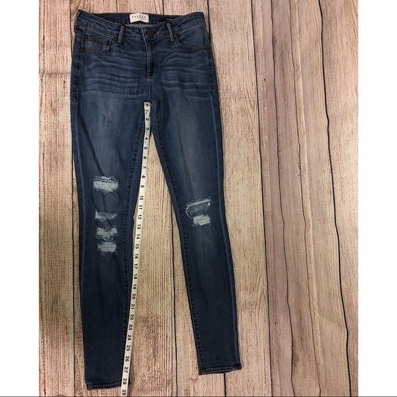 Parker Smith Distressed Skinny Jeans - Picture 2 of 12